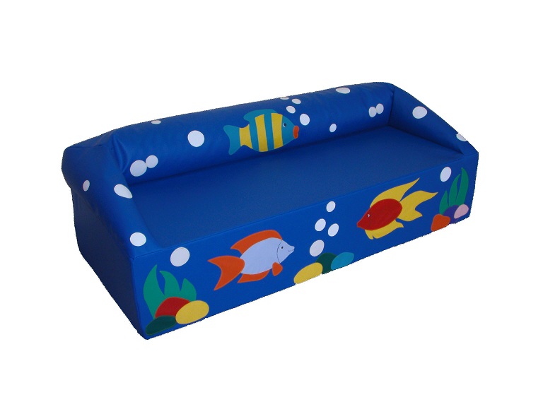 Диван "Рыбка" с аппликацией фото 1