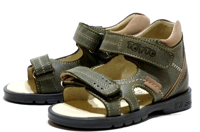 Босоножки  детские хаки М 0213-34,24,18 фото 2