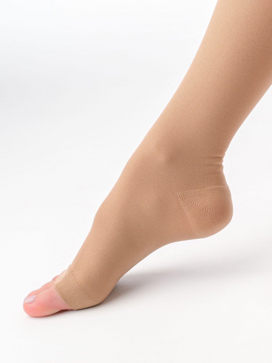 Компрессионные чулки Medi duomed 2 кл.компр., малая длина, открытый носок, резинка на силик.основе фото 2