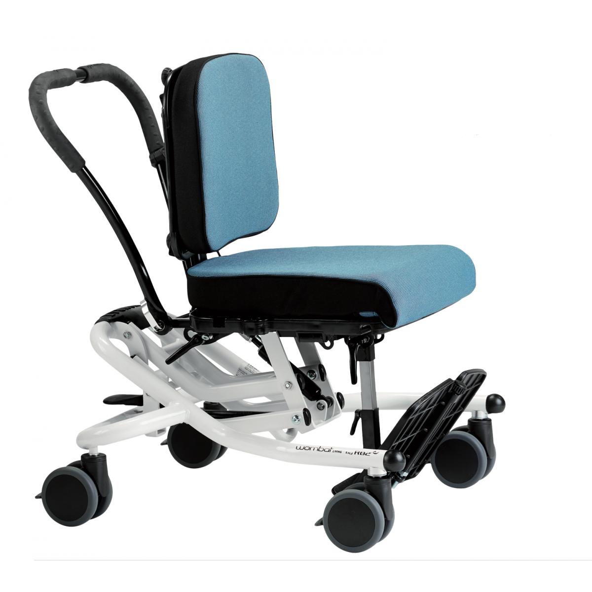 Кресло-коляска комнатная Wombat (Вомбат) с газовым амортизатором фото 3