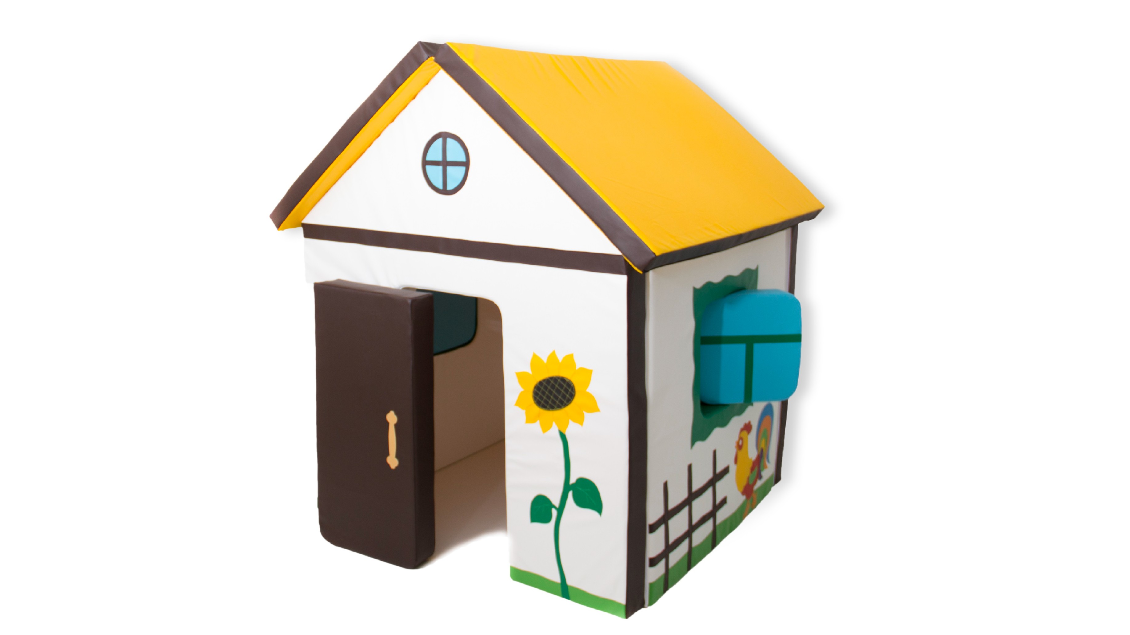 Домик игровой  "Казачий курень" 120*120*150 см. фото 2