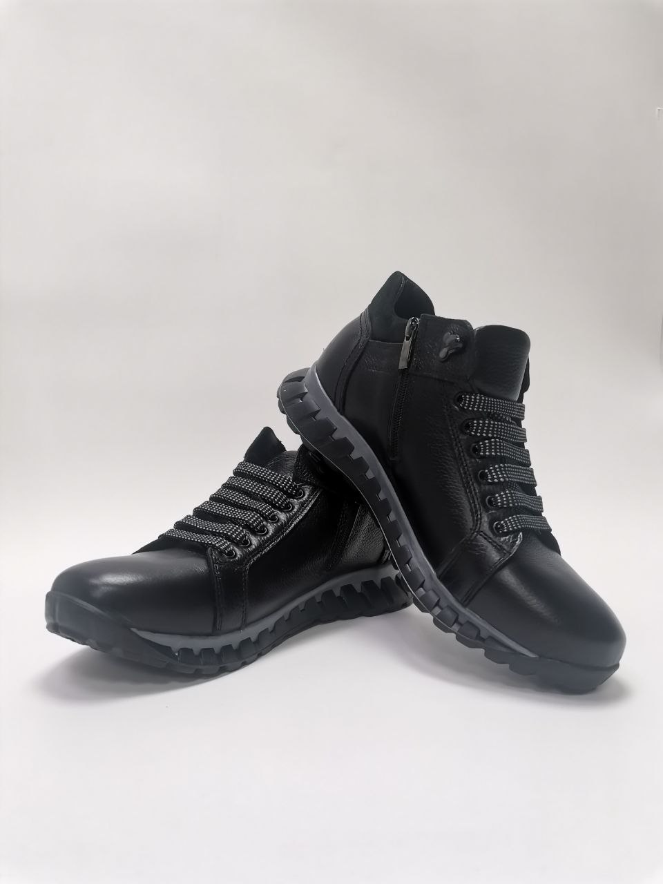Ботинки осенние мужские цв.черный 92446-X-101 фото 5