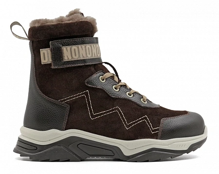 Обувь ортопедическая сложная на утеплённой подкладке ботинки зимние 43056-СВ-202 ДЦП фото 2