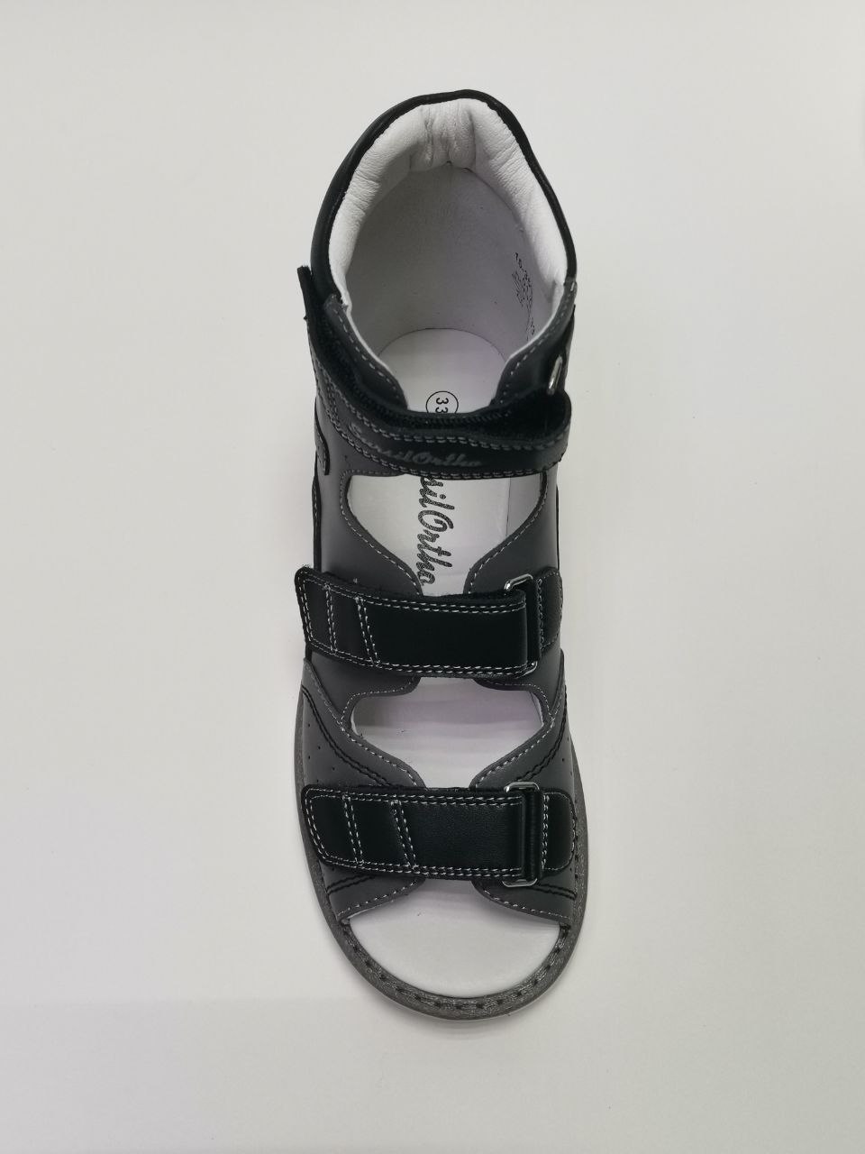 Сандалии ортопедические открытый нос на мальчика 15-350М фото 4