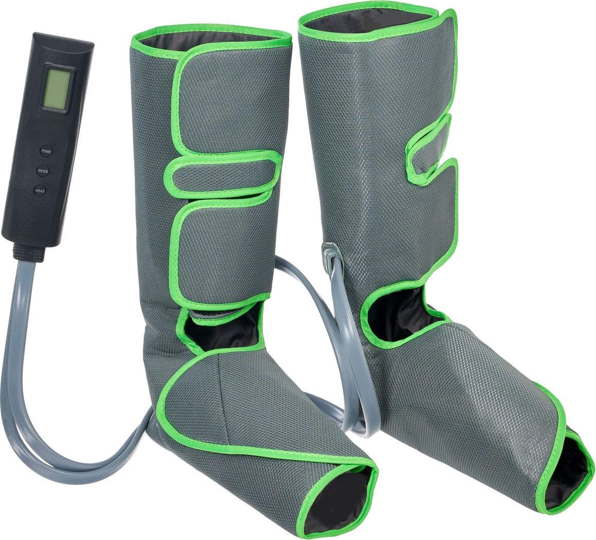 Компрессионный лимфодренажный массажер ног, серый KZ 1166 фото 1