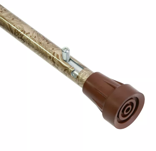 Трость телескопическая с пластмассовой ручкой ТР1(ПР) с УПС, цвет Золотая осень фото 6