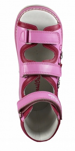 Сандалии детские ортопед. с открытым  носом на девочку 15-308S  фото 4