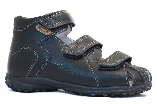 Сандалии  с закрытым носом Б3-224-304-000-1 черный  фото 1