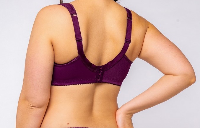 Бюстгальтер после мастэктомии Темный Виноград 100В ЛФ0910 2605 фото 2