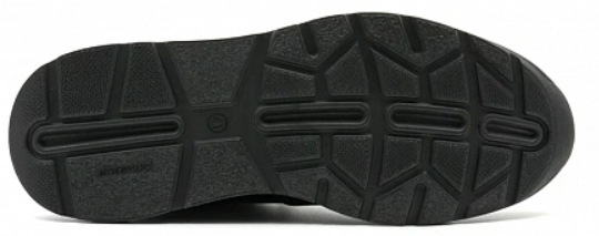Кроссовки ортопедические мужские Ортомода 930411-Х-001 черные кожаные фото 6