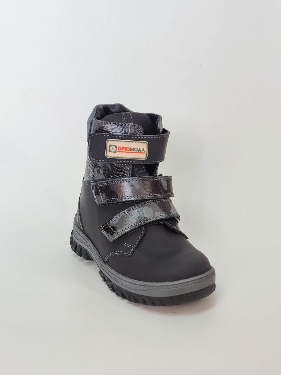 Ботинки осенние цв. серый 2232-НА-104 фото 2